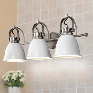 Phineas Farmhouse Bohemian Iron LED Vanity